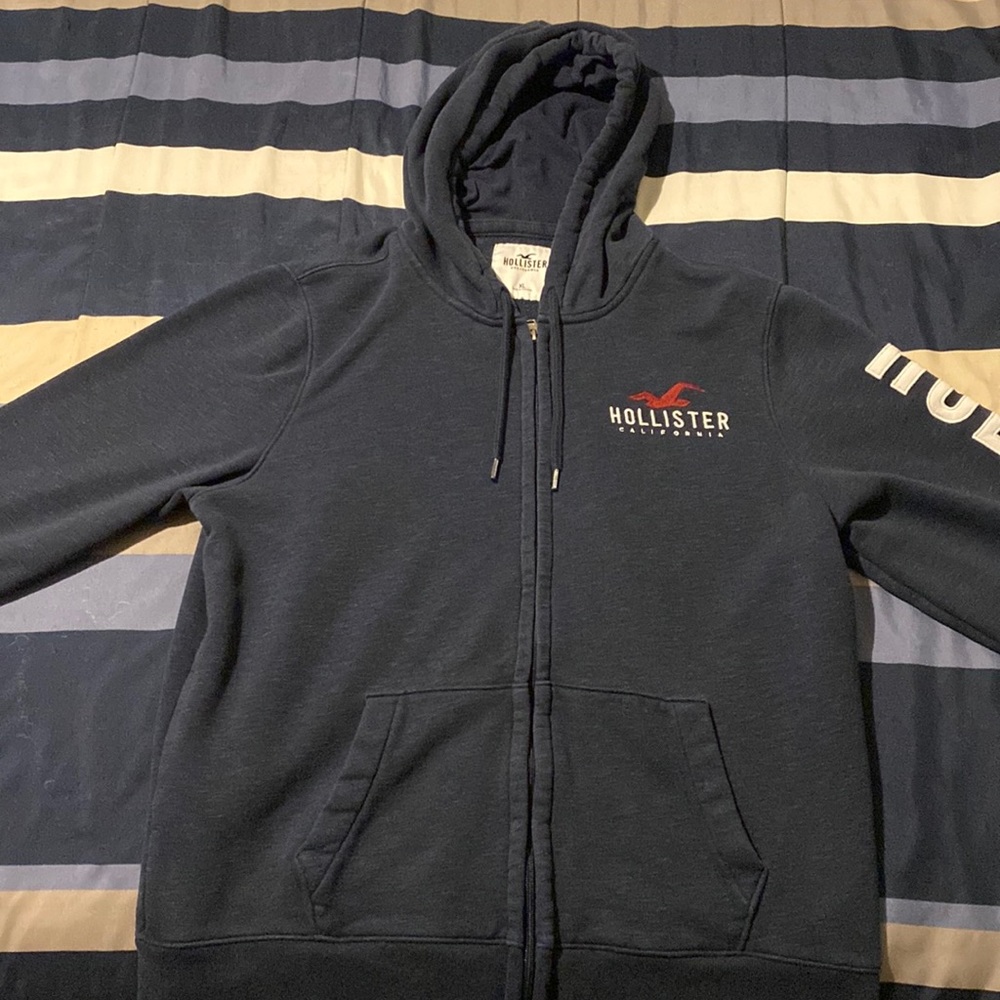 Hollister Zip Up Hoodie